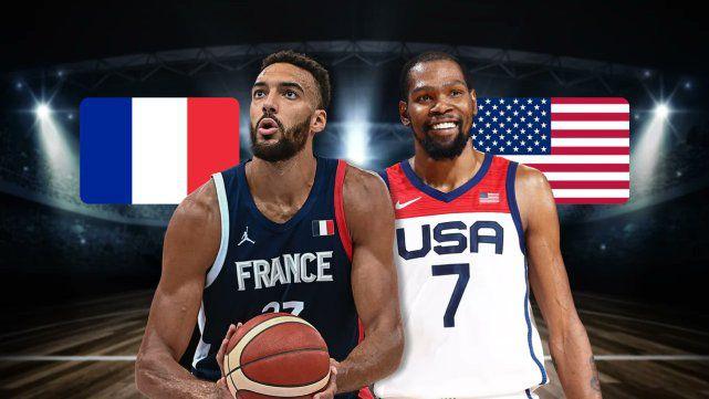 美国男篮vs法国