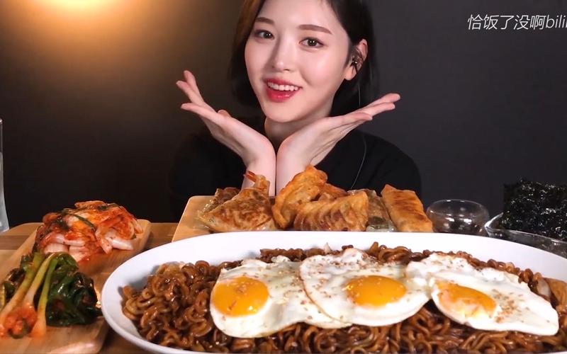 韩国直播吃美食