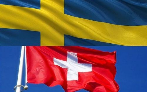 瑞典对瑞士的相关图片